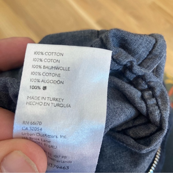 Free People Cya Later Skate Trouser Navy 0 - Picture 11 of 12